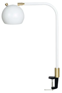 Aria Globe Clamp Table Lamp