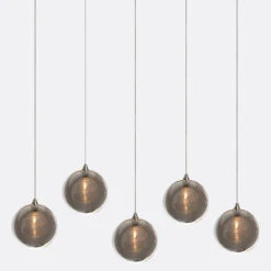 Kadur Drizzle 5-Light Linear Chandelier -Home Lighting Shop 1015268