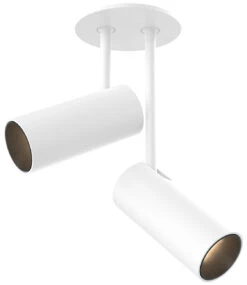 Downey 2 Recessed Adjustable Spot Ceiling Light -Home Lighting Shop 1034123