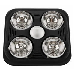 A716R Exhaust Fan With Heater And Light 19 A716R Exhaust Fan With Heater And Light -Home Lighting Shop 1037526