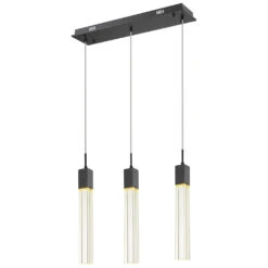 Glacier Linear Multi Light Pendant -Home Lighting Shop 1079952