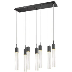 Glacier Linear Multi Light Pendant -Home Lighting Shop 1079966