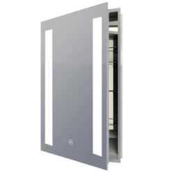 Ascension Lighted Mirror Cabinet -Home Lighting Shop 1080468