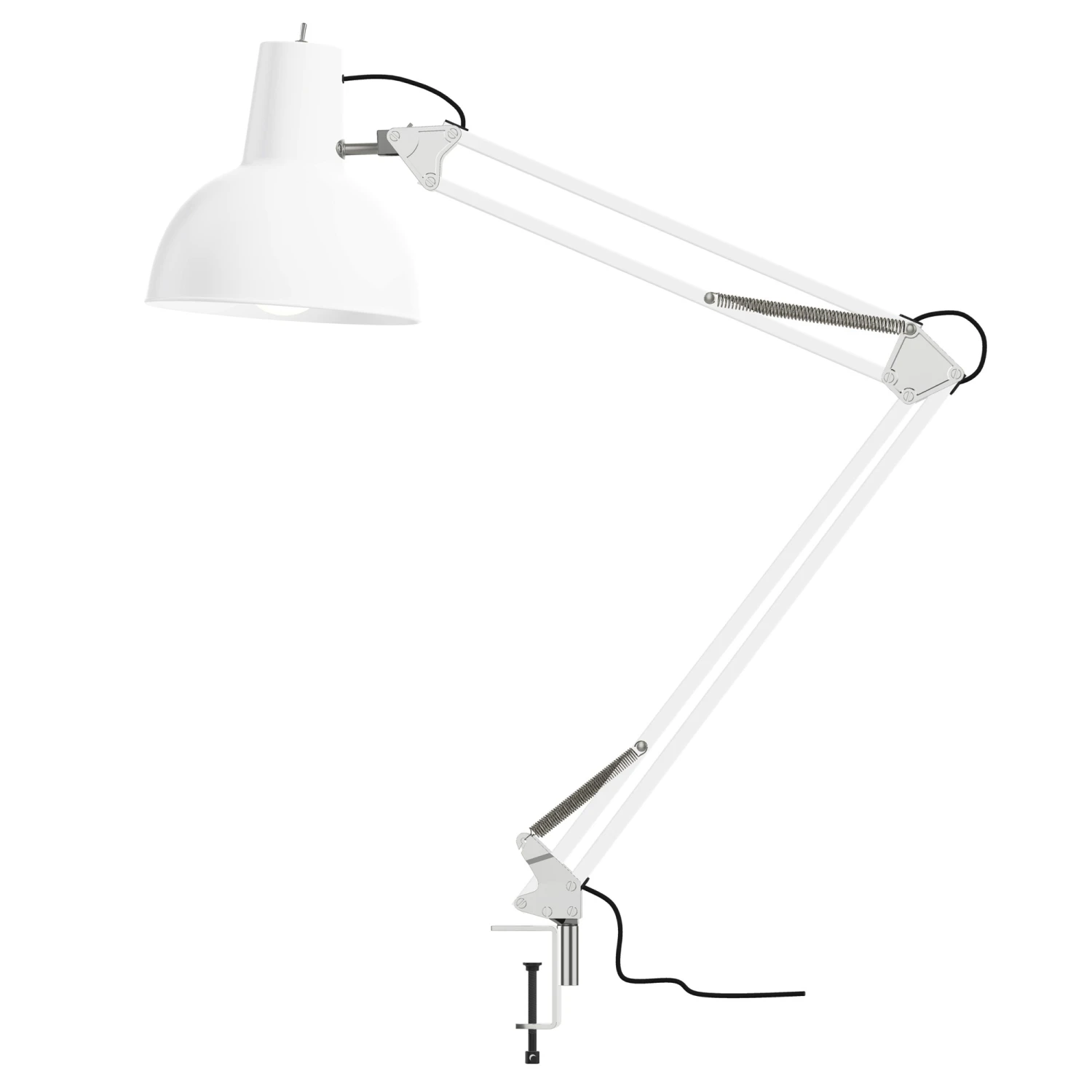 Spring Balanced Clamp Lamp 4 Spring Balanced Clamp Lamp - Image 2