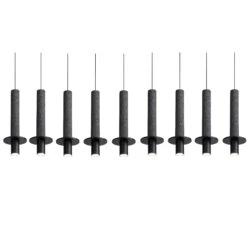 Meta Linear Nine Light Pendant -Home Lighting Shop 1106065
