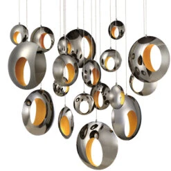 Arlington Round Chandelier -Home Lighting Shop 1131761