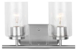 Oslo Seeded Bathroom Vanity Light