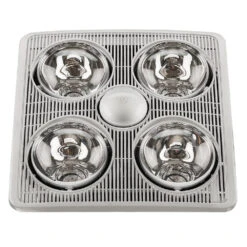 A716B Exhaust Fan With Heater And Light 16 A716B Exhaust Fan With Heater And Light -Home Lighting Shop 1161186