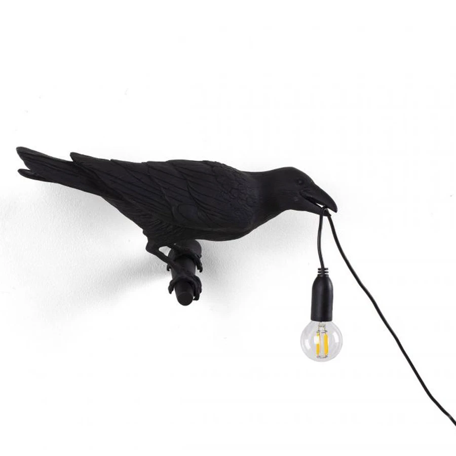 Seletti Bird Looking Plug-in Wall Sconce 6 Seletti Bird Looking Plug-in Wall Sconce - Image 4