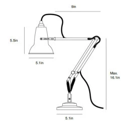 Anglepoise Original 1227 Mini Desk Lamp