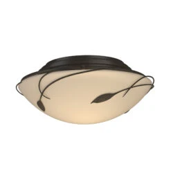 Forged Leaves Ceiling Flush Light -Home Lighting Shop 126709 1006