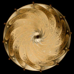 Scudo Saraceno Silk Ceiling Light -Home Lighting Shop 16598