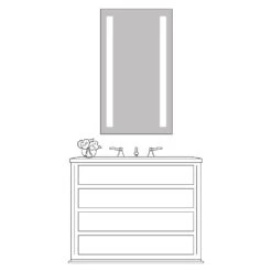 Lumin Tall Lighted Mirror 9 Lumin Tall Lighted Mirror -Home Lighting Shop 2020 amazon images Lumin S S 2442 S LU Single Vanity