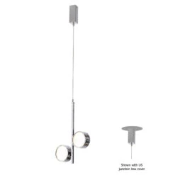 Limelight Circle 2-Light Pendant