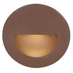 120V LED300 Round Scoop Step Light 8 120V LED300 Round Scoop Step Light -Home Lighting Shop 228717