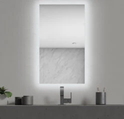 Halo Tall Lighted Mirror -Home Lighting Shop 2442 HA