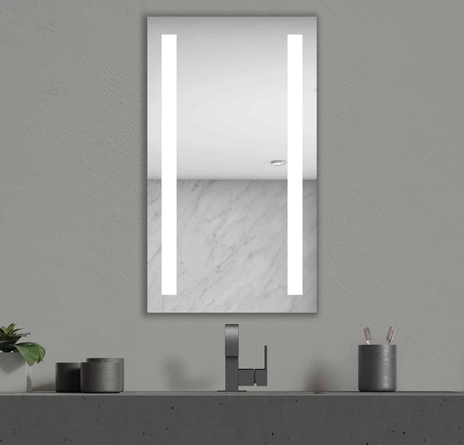 Lumin Tall Lighted Mirror 7 Lumin Tall Lighted Mirror - Image 5