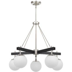 Allie Chandelier -Home Lighting Shop 352C05BLPN 05