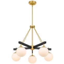 Allie Chandelier -Home Lighting Shop 352C05BLSB 04