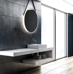 24 Inch Round Mirror -Home Lighting Shop 35885 016 add1