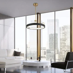 Pemberton Pendant/Semi Flush Mount -Home Lighting Shop 37082 017 install living