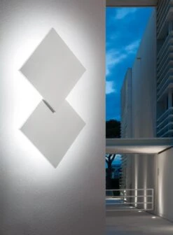 Puzzle Double Square Wall / Ceiling Flush Light -Home Lighting Shop 422810 add3