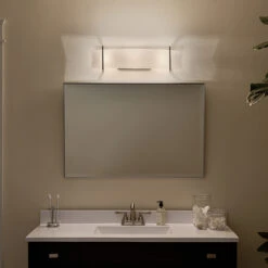 Crescent View Bathroom Vanity Light