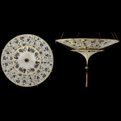 Scheherazade Silk Multi Tier Pendant -Home Lighting Shop 462