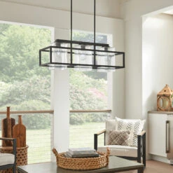 Wright Outdoor Linear Chandelier