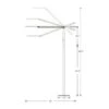 Equo LED Floor Lamp -Home Lighting Shop 56458 spec