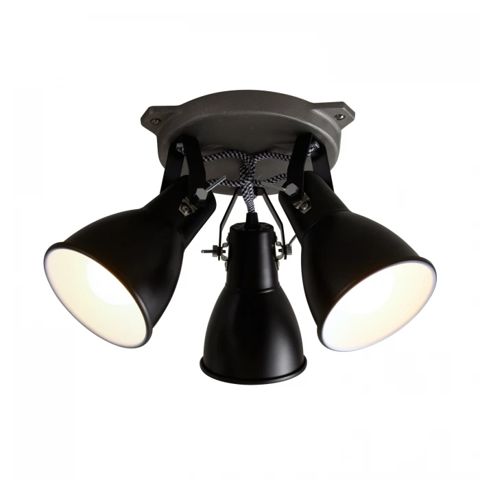Stirrup Triple Ceiling Spot Light 4 Stirrup Triple Ceiling Spot Light - Image 2