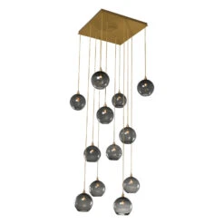 Terra Square Multi Light Pendant -Home Lighting Shop 578455