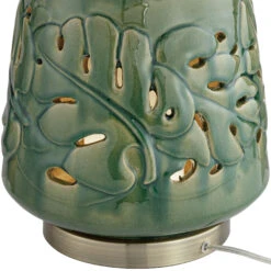 Green Leaves Table Lamp