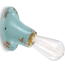 Vintage Slanted Socket Wall Light -Home Lighting Shop 673828