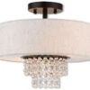 Livex Lighting Carlisle Semi Flush Ceiling Light -Home Lighting Shop 775676