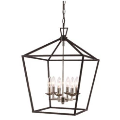 Tapered Lantern Pendant -Home Lighting Shop 889995