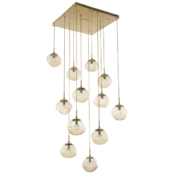 Nova Gem Square Multi Light Pendant -Home Lighting Shop 932079