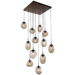 Cosmos Square Multi Light Pendant -Home Lighting Shop 933845