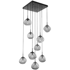 Nova Gem Square Multi Light Pendant -Home Lighting Shop 947841