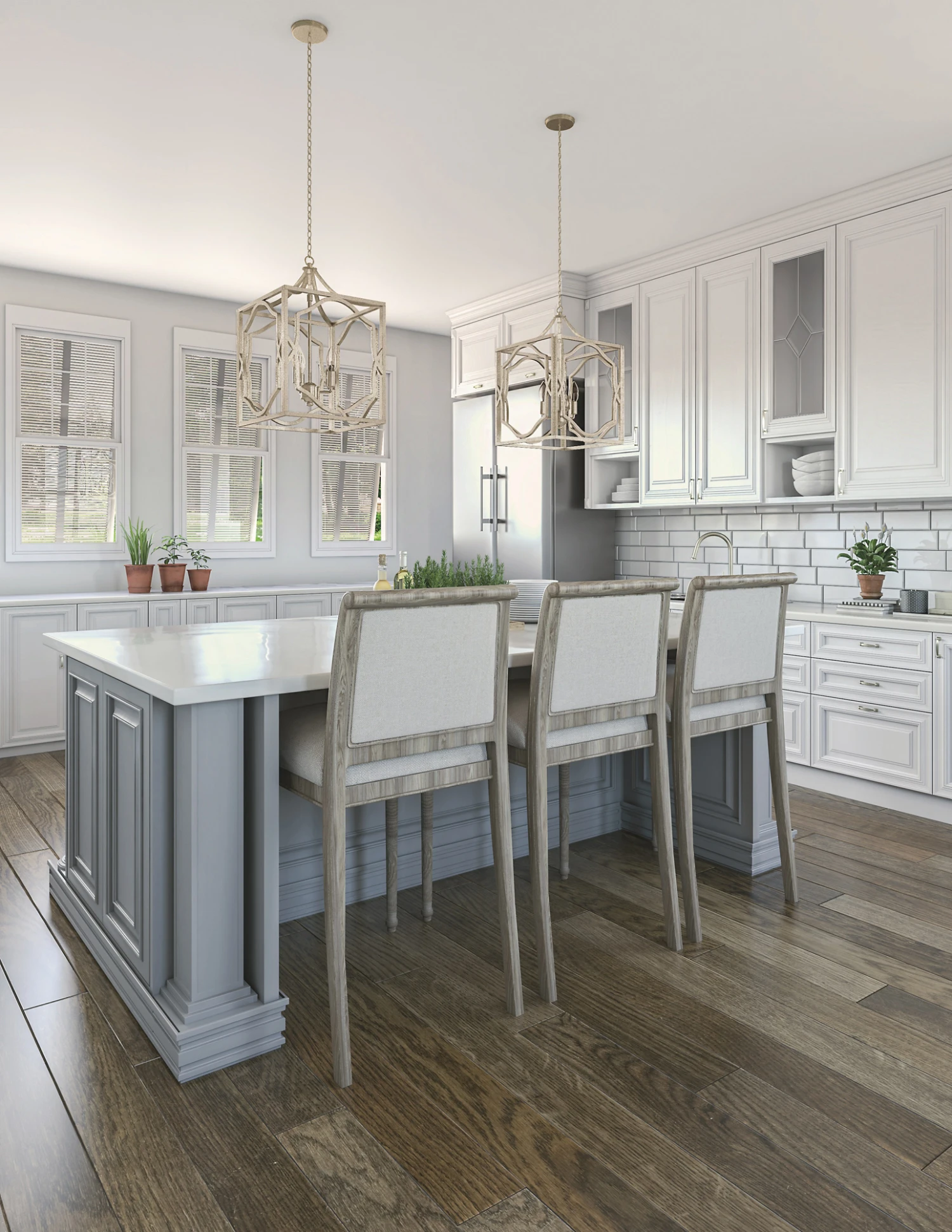 Blakely 3 Light Foyer Pendant 5 Blakely 3 Light Foyer Pendant - Image 3