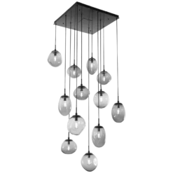 Cosmos Square Multi Light Pendant -Home Lighting Shop 948305