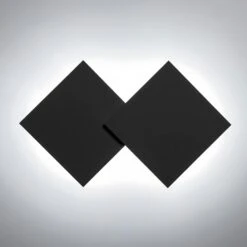 Puzzle Double Square Wall / Ceiling Flush Light -Home Lighting Shop 953613