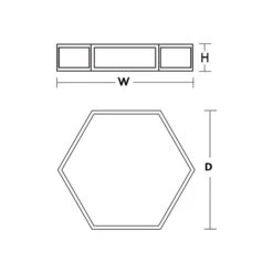 AFX Clara Ceiling Light Fixture