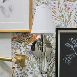 Baxter Wall Light -Home Lighting Shop CRY 8861 PN 9