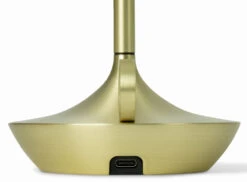 Wick Portable Lamp -Home Lighting Shop Graypants Wick USBC brass
