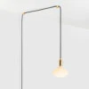 Tala Plug-In Pendant With Oval Bulb -Home Lighting Shop LC TALAGWP BRASSOVAL alt4