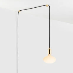 Tala Plug-In Pendant With Oval Bulb