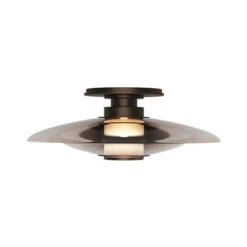 Luna A Disc Wall Sconce -Home Lighting Shop LNA A DSC SCN BLK SG add1