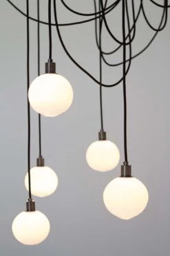 Drape Hook Pendant -Home Lighting Shop LT177WHT BLK add2