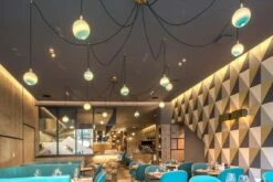 Drape Hook Pendant -Home Lighting Shop LT177WHT BLK add5